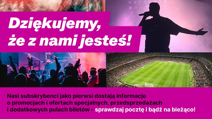 Dziękujemy za zapis na nasz newsletter